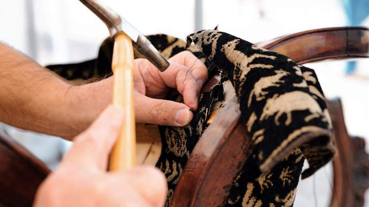 Tapisserie décorative à Voves